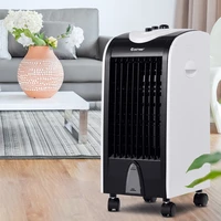 COSTWAY Portable Air Conditioner Cooler 3 Wind Speed Air Conditioner Fan Silent Strong Wind Office Home Cooling Ventilation