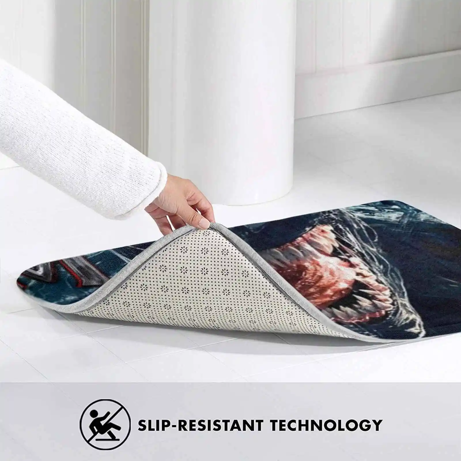 Маска Venom мягкий домашний Противоскользящий коврик для всей семьи ковер Веном