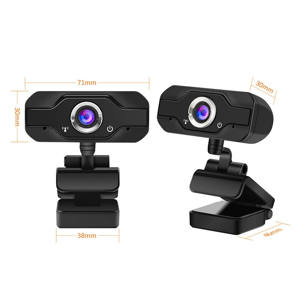 Webcam 720P HD camera 360 degree USB2.0 1080P HDWeb Camera with Built-in Microphone USB Web Cam Widescreen Video TV | Обустройство