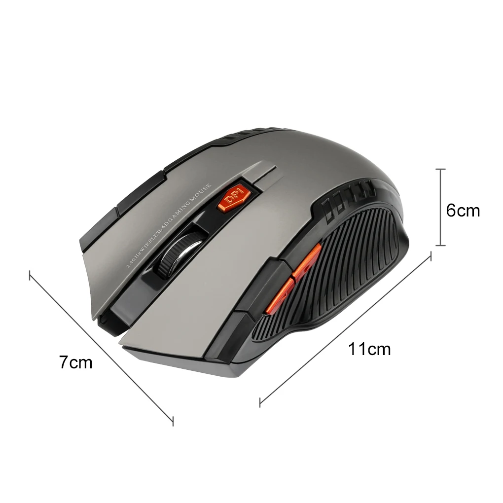 

2.4GHz Wireless Mice With USB Receiver Gamer 1600DPI Mouse For Computer PC Laptop
