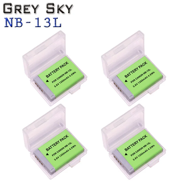 NB 13L NB13L для canon аккумуляторная батарея Canon G7X G9X G5X Mark II SX620 HS SX720 HS|Цифровые