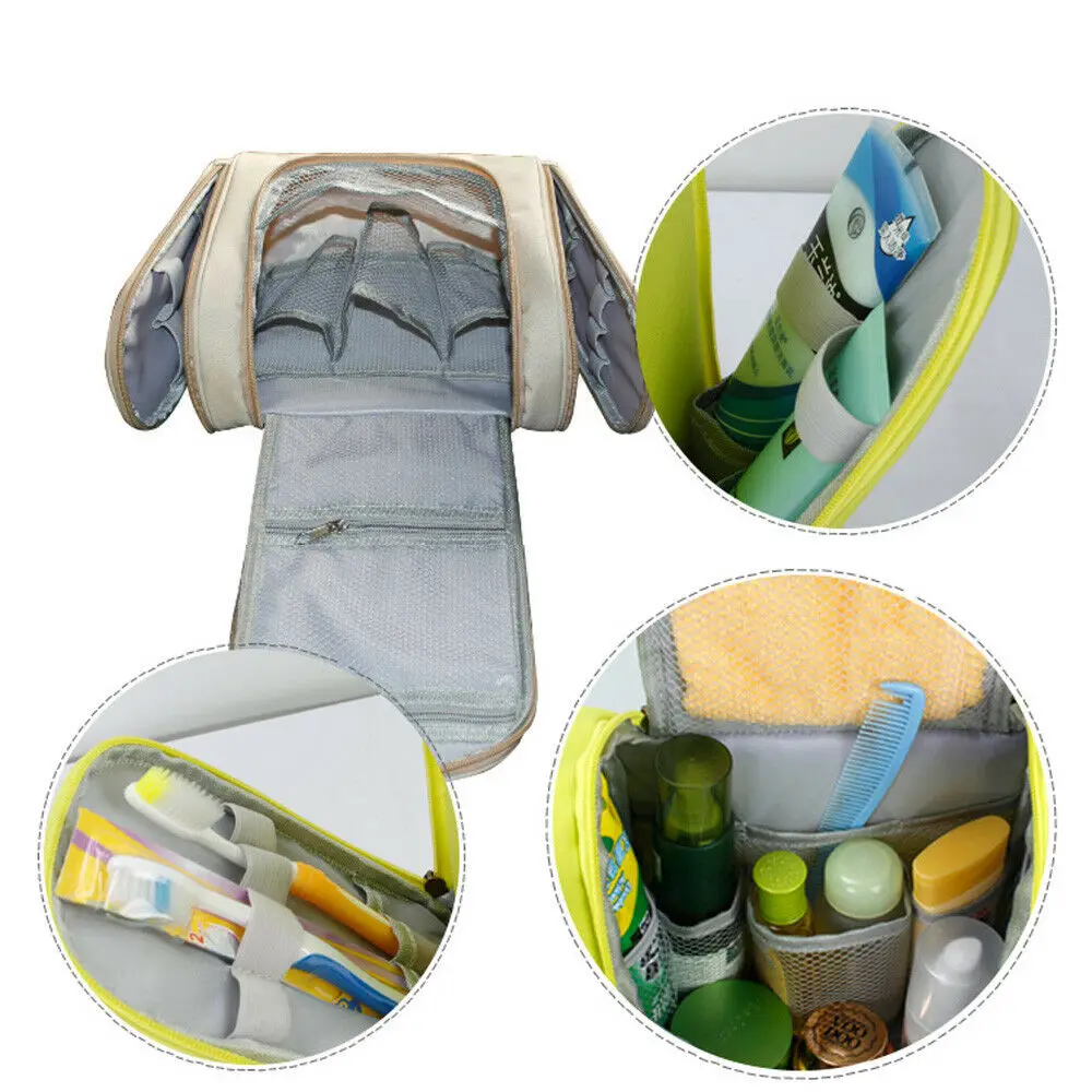 

Fashion Travel Bag Multi-function Large Capacity Hangable Storage Cosmetic duffle bag Portable Tote Bag