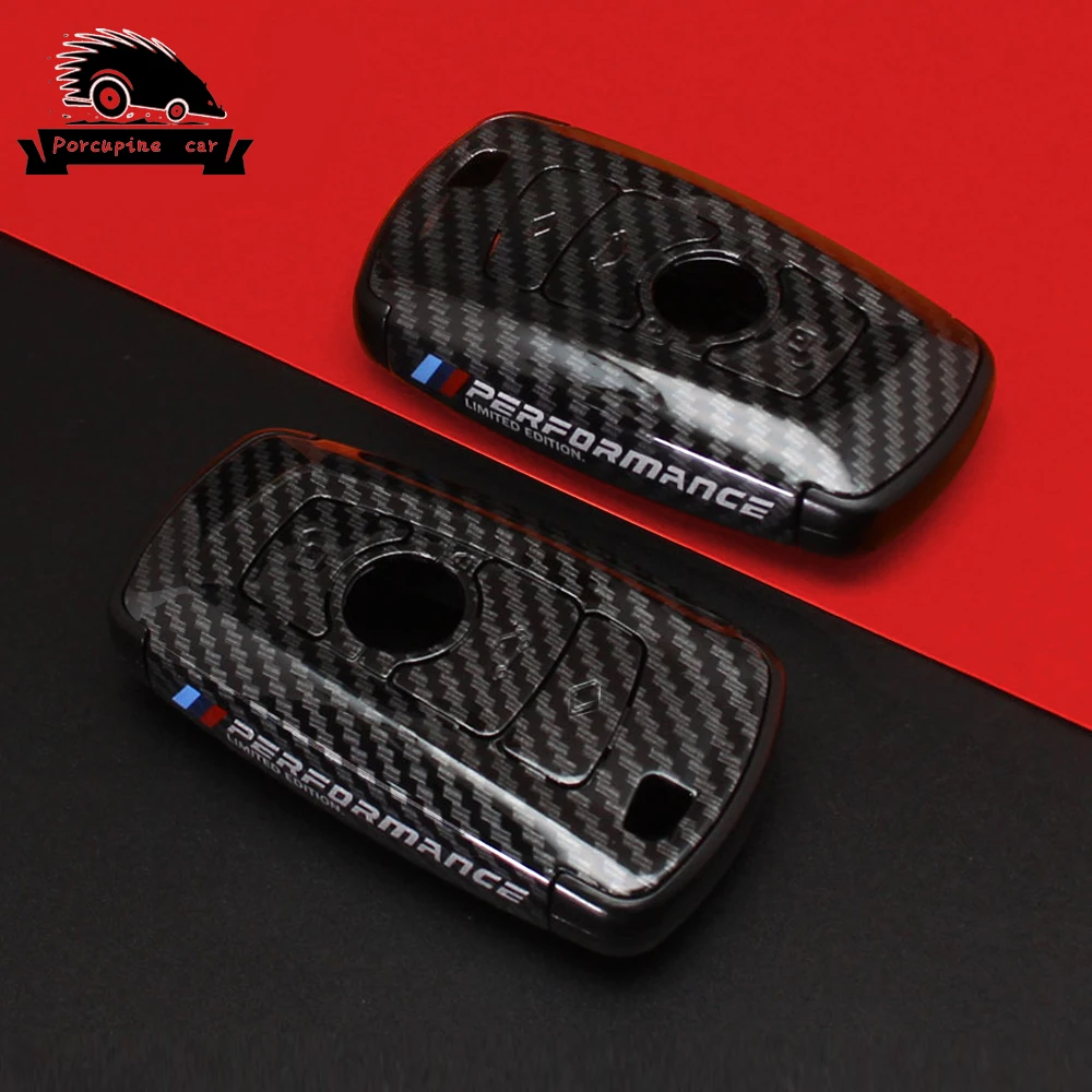 

Performance Carbon Fiber Car Key Case Cover Bag For Bmw 520 525 f30 f10 F18 118i 320i 1 3 5 7 X3 X4 M3 M4 M5 E34 E36 Accessories