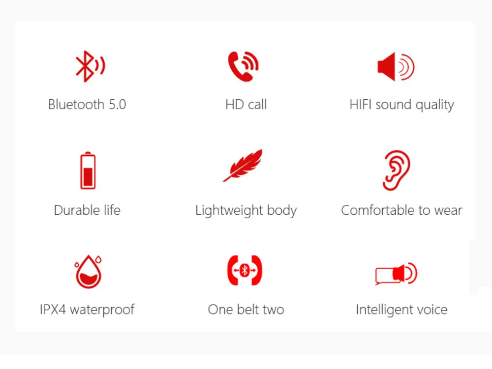 Harga Mitoue S21 (Versi Pembaruan A6) Headset Nirkabel Portabel Olahraga Lari 5.0 Bluetooth Dalam Kasus Ini