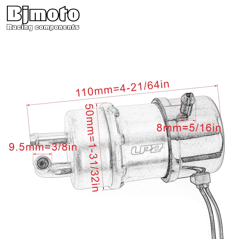 

Motorcycle 12V Gas Petrol Fuel Pump 12V For Yamaha XV1700AT (Road Star Silverado) 2004-2007 XV1700AT (Road Star Silverado) XJ900