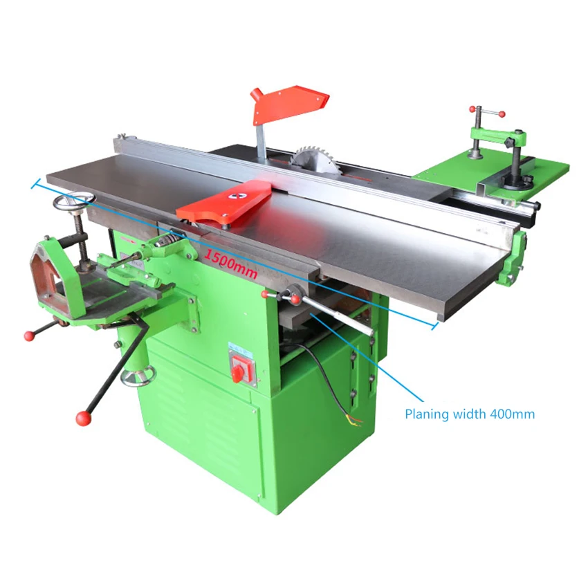 

3000W Electric Planer with Sliding Table Multifunctional High-Speed Wood Planer Desktop Wood Cutting Tool Woodworking Machine