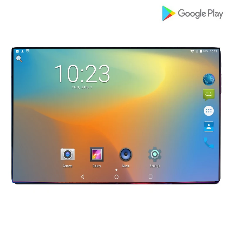 2019 супер 2.5D стальной экран 10 1 дюймов Android 9 0 4G планшет вызова 6 ГБ/64 ГБ