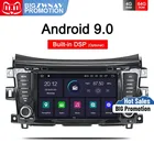 Автомагнитола DSP Android 9,0 для Nissan NAVARA Frontier NP300, 2015, 2016, 2017, 2018, 2019, GPS-навигация, мультимедийный плеер