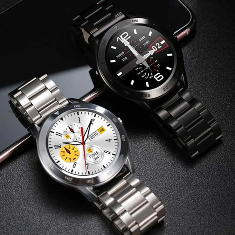 Умные часы с круглым сенсорным экраном высокого разрешения спортивный