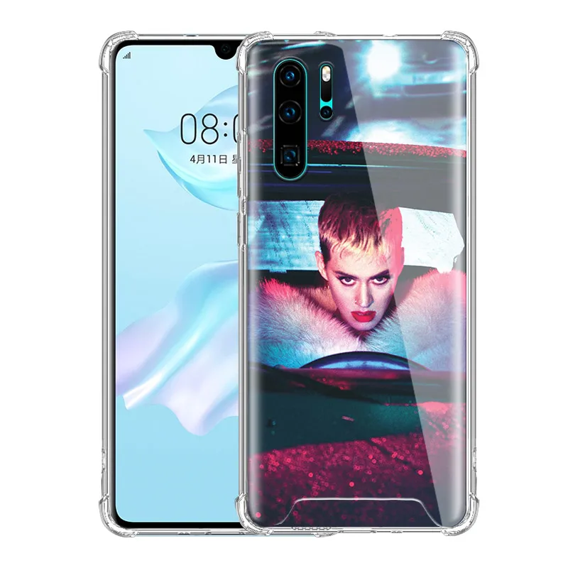 

Katy Perry Sweet Girl Case for Huawei P40 Lite E P20 P30 Pro P Smart Z Plus 2019 Airbag Anti-Fall Luxury Phone Capa Sac