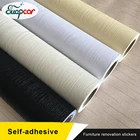 Самоклеящиеся обои из ПВХ, наклейки для обновления мебели, водонепроницаемые кухонные шкафы, двери шкафа, деревянная декоративная пленка, Боинг