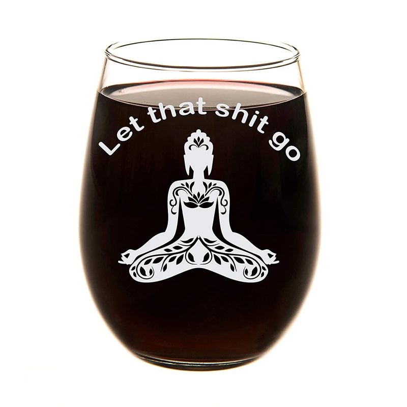 Персональные Кружки Стакан для вина без подставки 15 унций. Идеальная собака