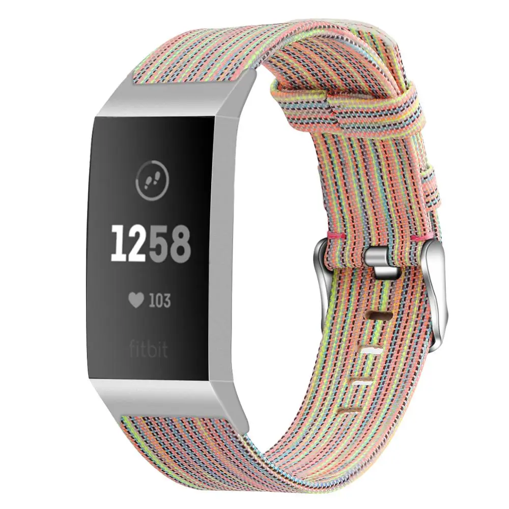 Тканевые повязки для Fitbit Charge 4 3 SE фитнес-трекер аксессуар женщин и мужчин дышащая