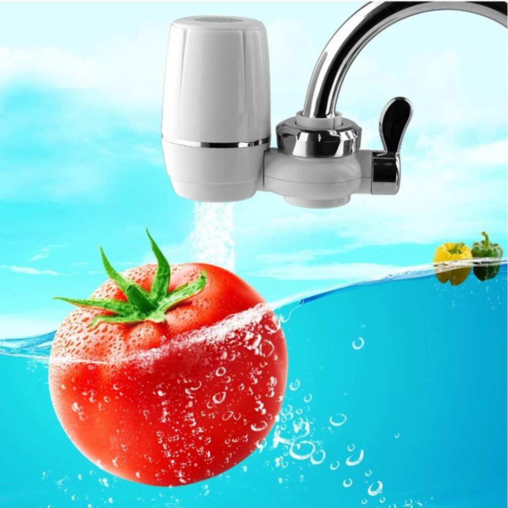 Домашний фильтр водопроводного крана с защитой от брызг водопроводный