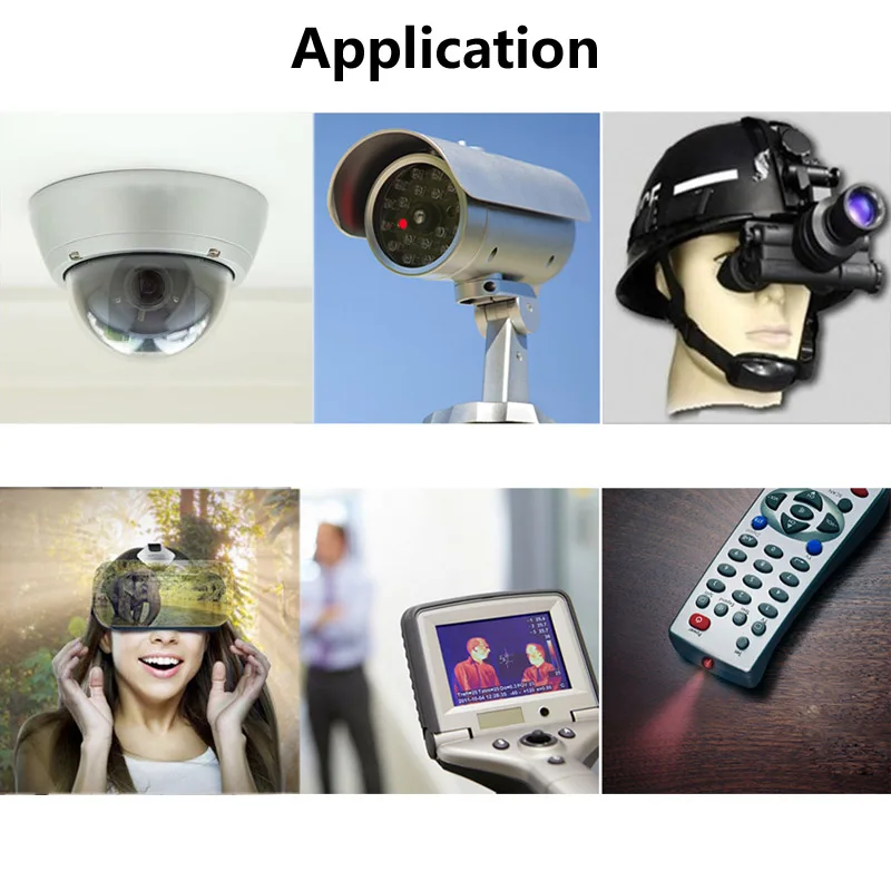 Светодиодный чип высокой мощности инфракрасный COB интегрированный 100 нм 3 Вт 5 10 20