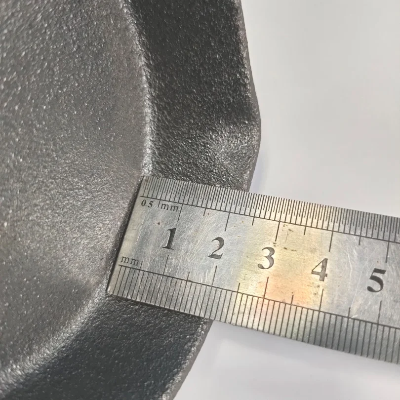 1 шт. 10 см Предварительно приправленная черная чугунная сковорода с силиконовой