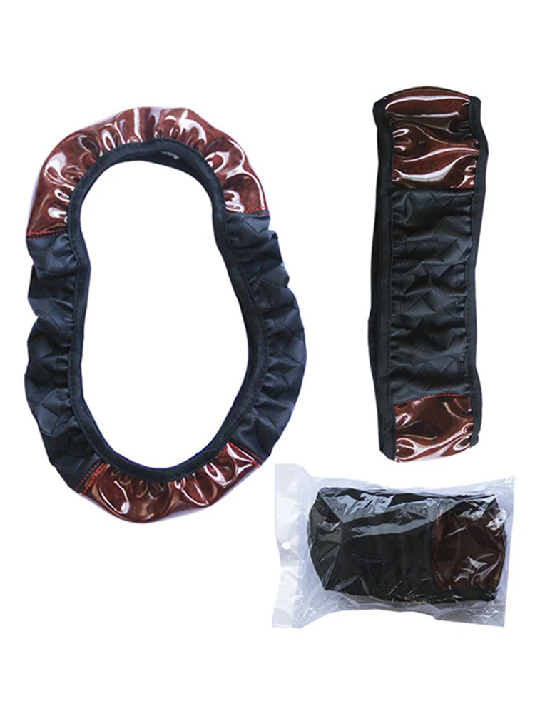 

Car Universal Steering Wheel Anti Slip Protection Cover Without Inner Ring Wheel Steering Leather Pad Without Inner Ring Braid