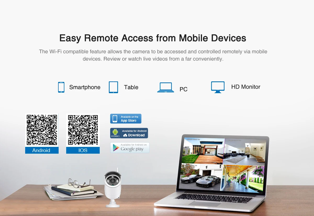 SANNCE 8CH Беспроводная NVR CCTV система 1080P IP камера wifi Всепогодная ИК ночного видения CCTV домашняя камера безопасности комплект видеонаблюдения