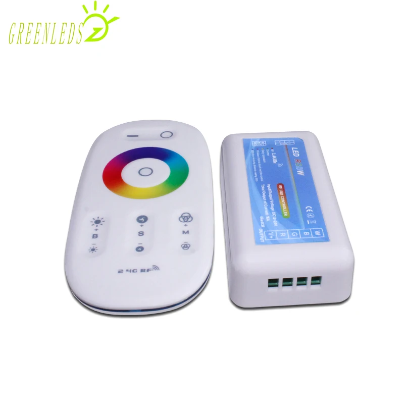 

LED NEW RGBW Color Wireless Controller 2.4G 18A Touch Remote LED Controller JM-LB2.4G-04 with High Quality 3 Years Warranties