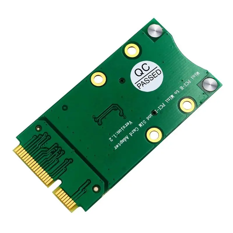 Мини-адаптер PCI Express для модуля 3g 4G с слотом USIM Mini PCI E для мини-переходная карта pci-e карта Поддержка 3g/4G WWAN LTE gps карта