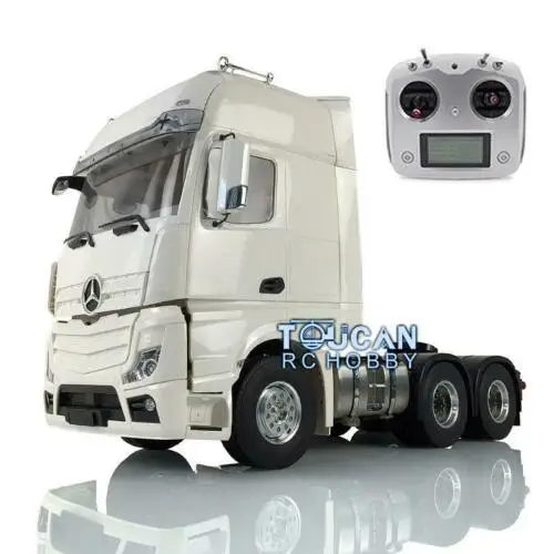 

LESU 1/14 RC 6*6 Металлическое шасси Геркулес DIY кабина седельный тягач звук радио ESC THZH0782-SMT2