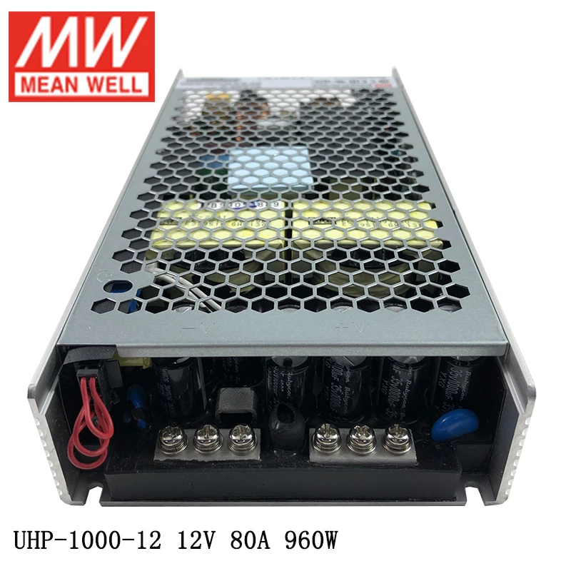 MEAN WELL UHP-1000-12 960 Вт 12 в импульсный источник питания 110 В/220 В переменного тока