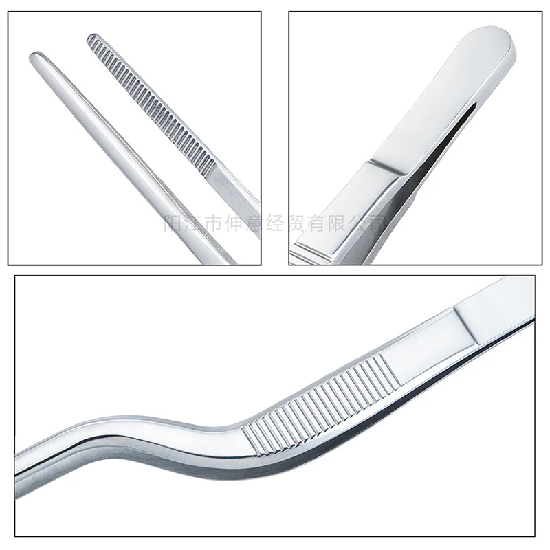 Универсальный зажим для хлеба 1 шт. щипцы из нержавеющей стали гриля - купить по