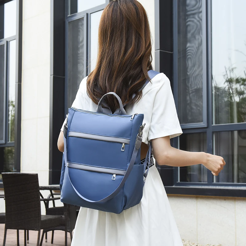 

Fashional Durable Oxford Women Backpack Wear-Resistant Student Schoolbag Laptop Backpack Large capacity Girls School Backpack