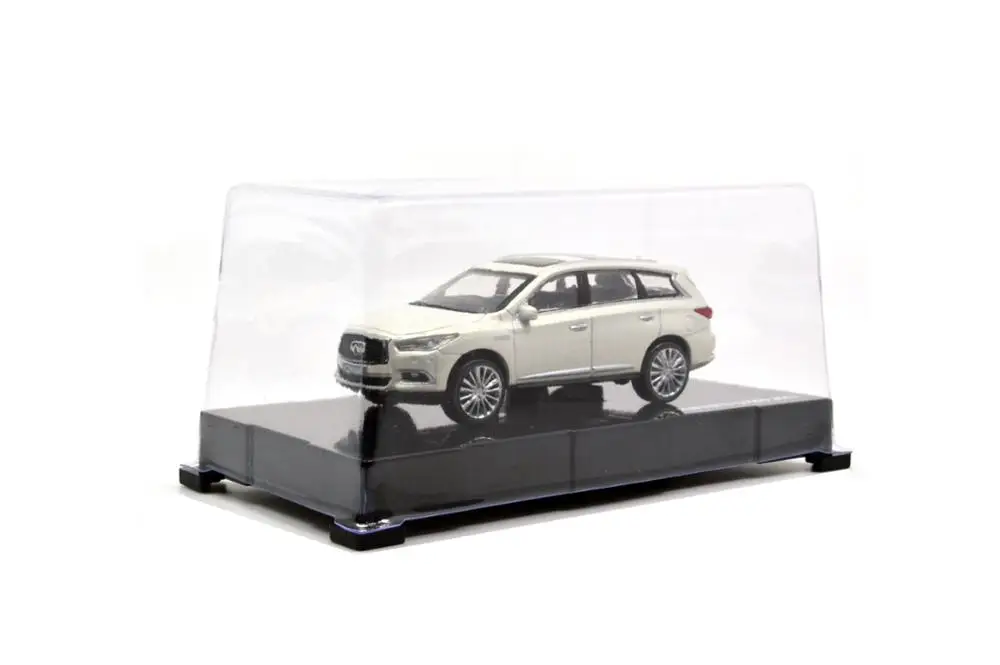 Миниатюрная металлическая модель автомобиля Paudi 1/64 в масштабе 1:64 Infiniti QX60 белая 2017