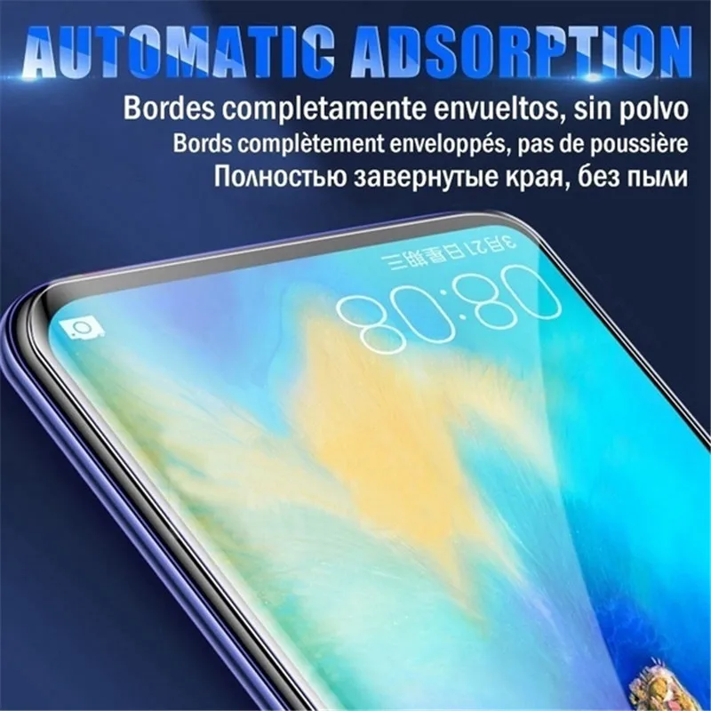 Полностью покрытая мягкая Гидрогелевая пленка Защитная для экрана Samsung A3 A5 A6 Plus