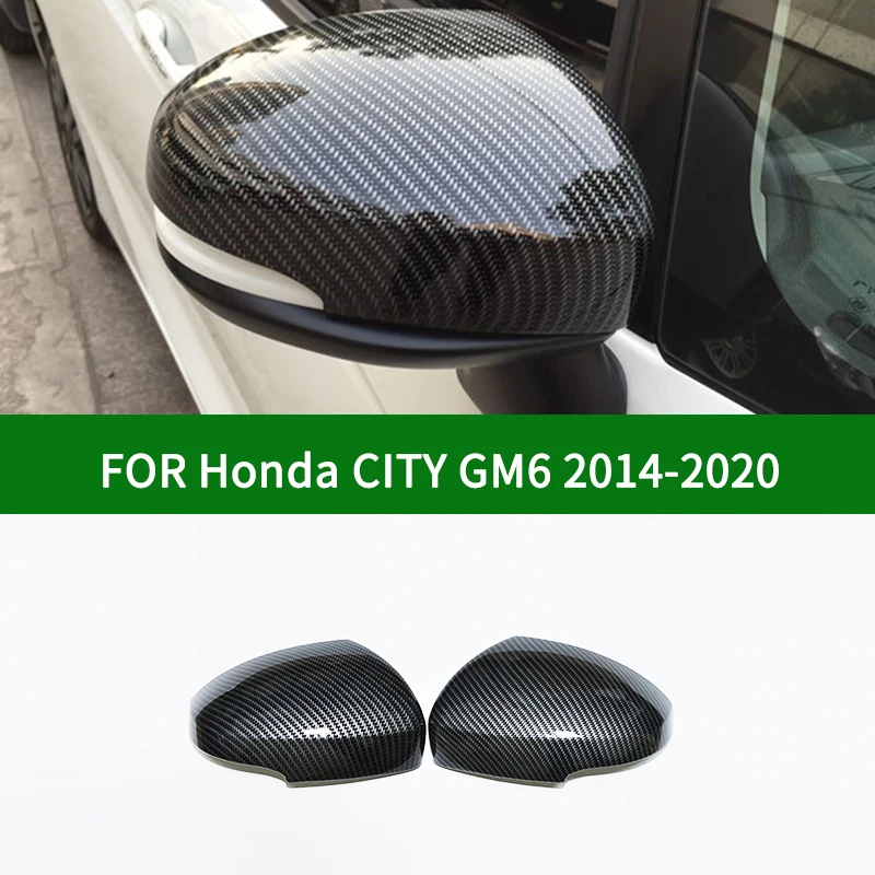 Чехлы для боковых зеркал из углеродного волокна Honda CITY GM6 2014-2020 дюймов Ballade Grace