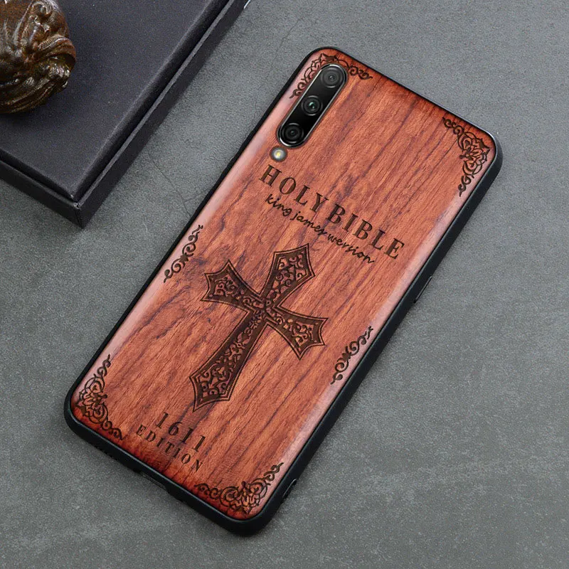 Глобальная версия чехла для Xiaomi Mi 9 lite бугический Оригинальный Деревянный чехол