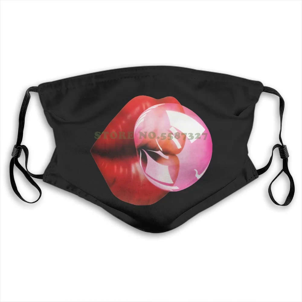 Жевательная резинка выдувание пузырьки поп губы конфеты жевательная ретро 1980-е