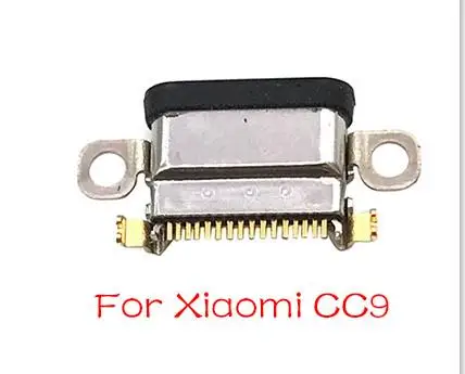 Mi CC9 USB Jack Разъем для зарядки Порты и разъёмы для Xiaomi mi A1 A2 8 9 CC9E Max3 mi x 3 W красный mi Note 7 Pro Запасная часть - Цвет: Mi CC9