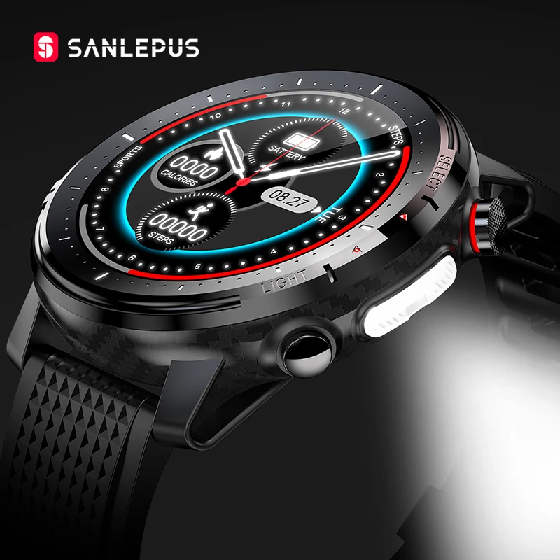 

Смарт-часы SANLEPUS 2022 с ЭКГ, водонепроницаемые, IP68