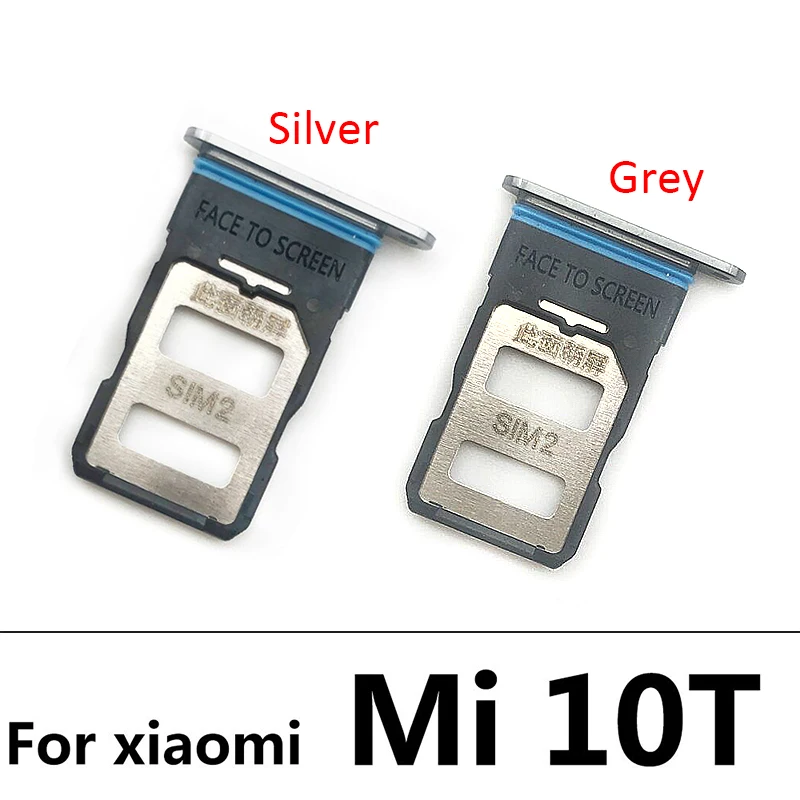 10 шт./лот новинка для Xiaomi Mi Mi10 Pro Poco X3 MI 10T микро нано сим-карты держатель лотка Слот
