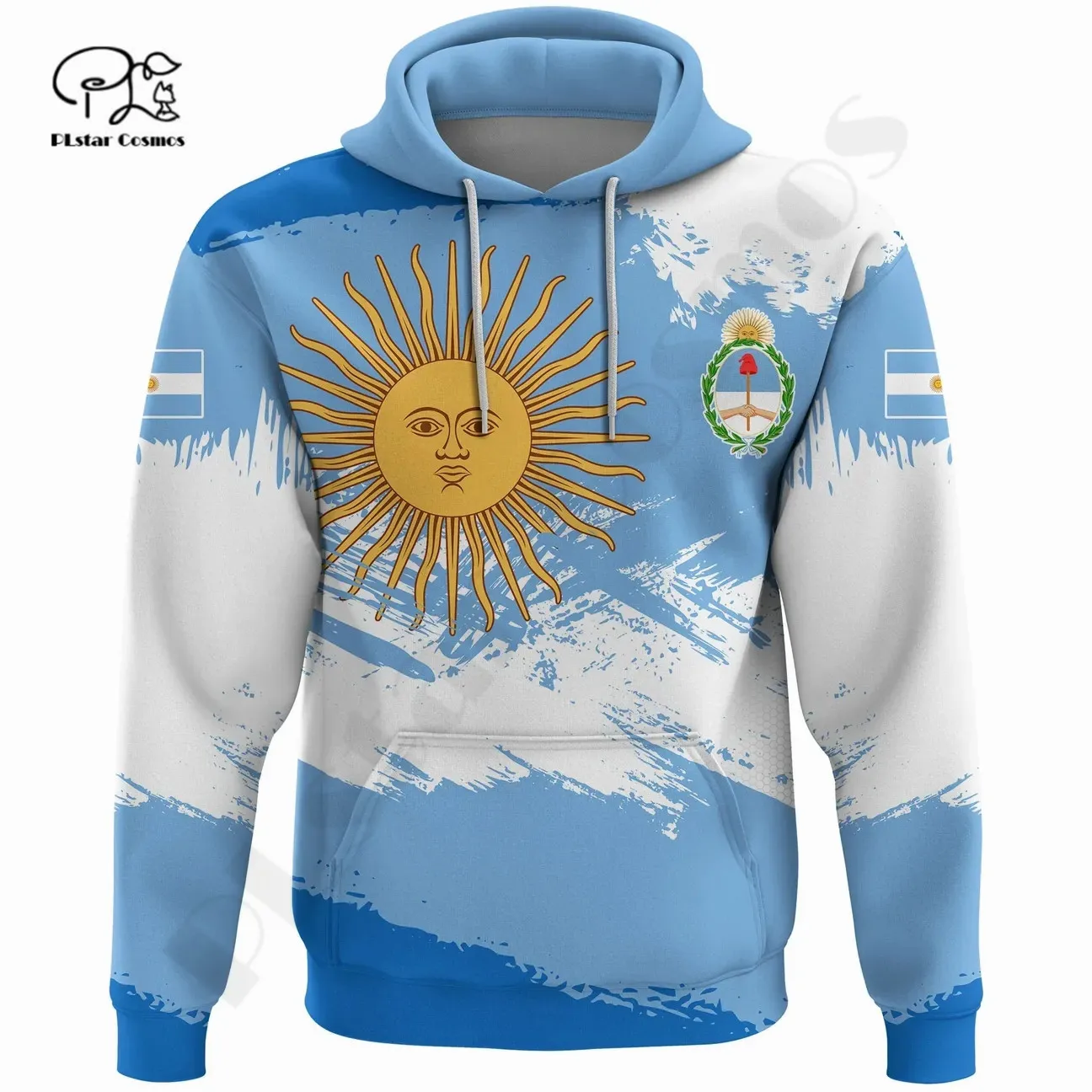 

PLstarCosmos 3DPrint Newest Argentina Sport Country Flag Unique Men/Women Cozy Hrajuku Casual Streetwear Hoodie/Zip/Sweatshirt 3