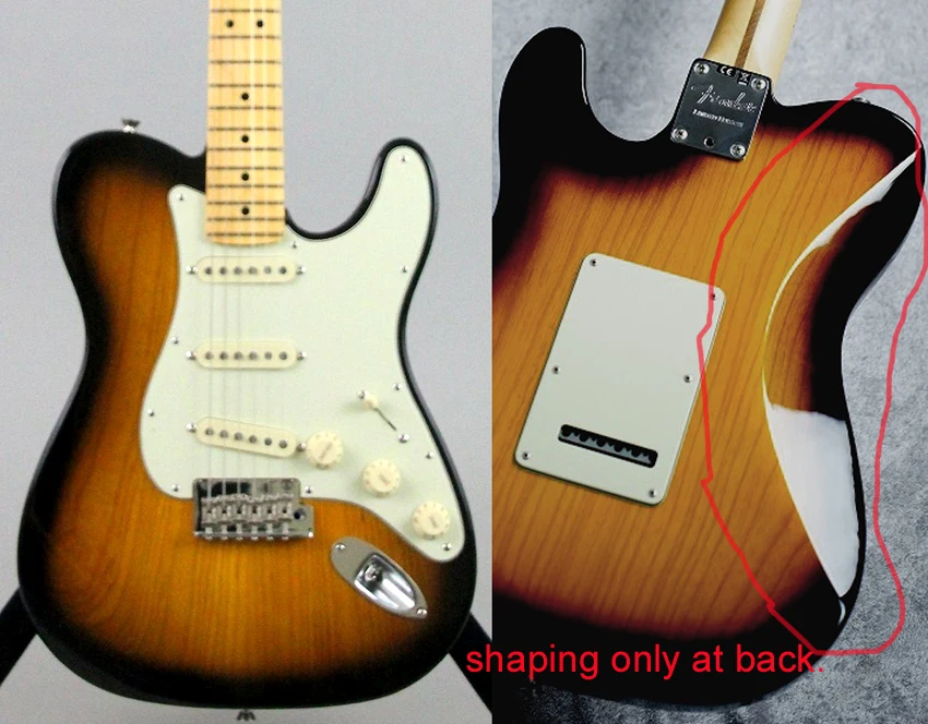 Пользовательская электрическая гитара в Sunburst | Спорт и развлечения