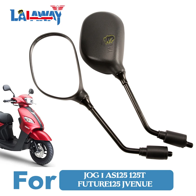 

8mm 10mm Electric Motorcycle Rearview Mirrors For Yamaha JOG i AS125 125T FUTURE125 JVENUE ,Rear View Mirrors Back Side