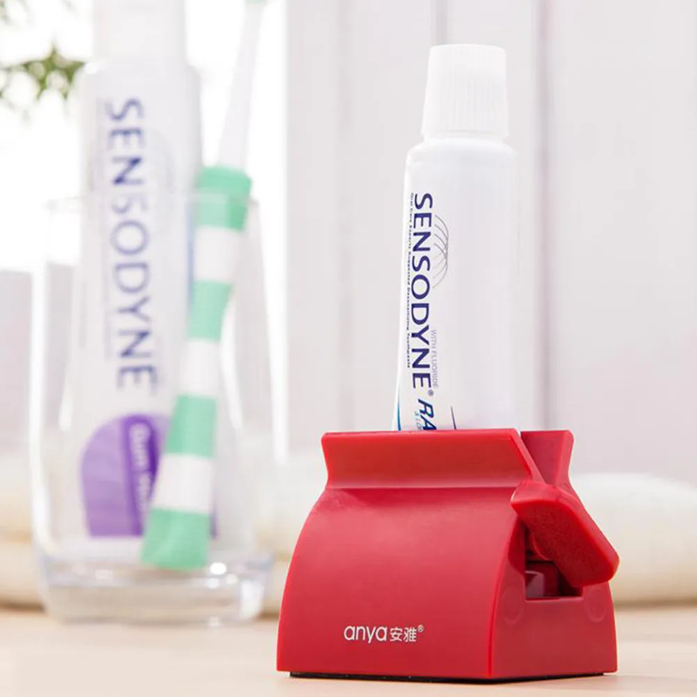 Зубная паста соковыжималка тюбик зубная паста соковыжималка Диспенсер удобный держатель зубной пасты Пластиковые Сантехнические изделия