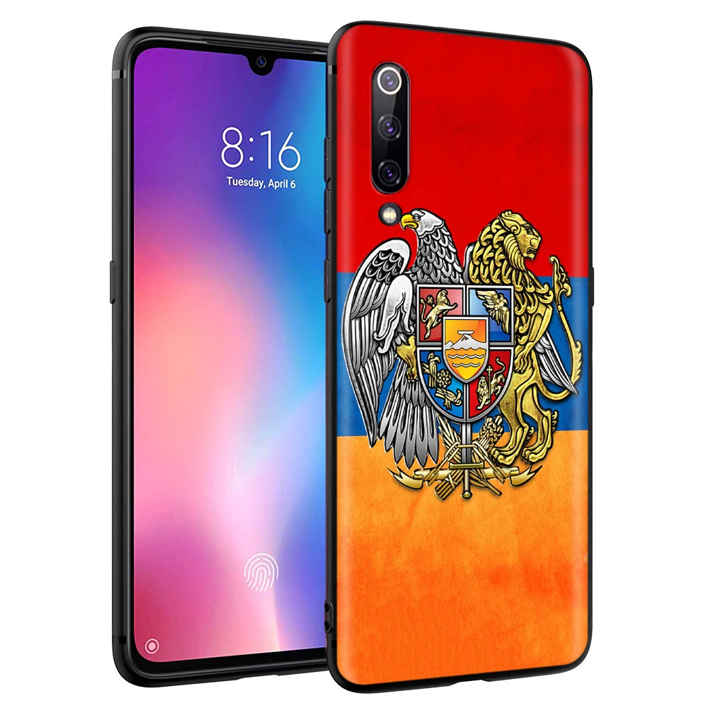 Мягкий ТПУ чехол YIMAOC Armenians Flag для Xiaomi Redmi mi Note MAX 3 6 6A 7 mi6 mi8 9 se a1 a2 Pro Lite go pocophone f1 |