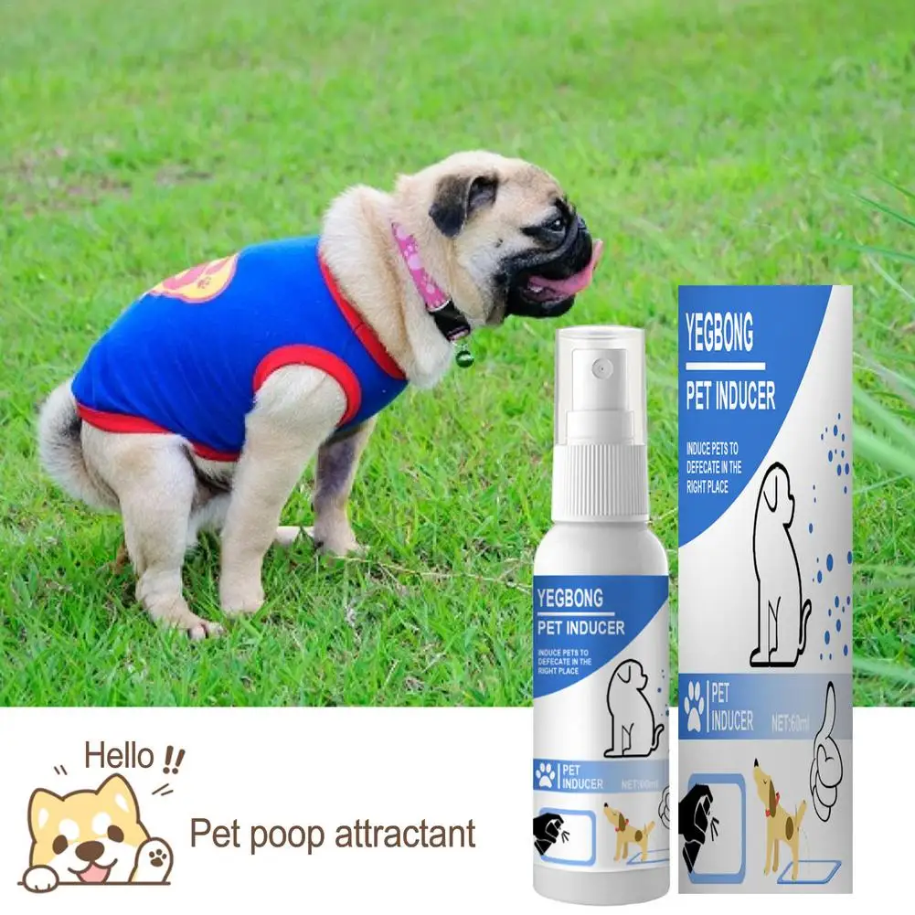 60ml New Pet Dog Spray Inducer Toilet Training Puppy Positioning Defecation Potty Effective | Дом и сад