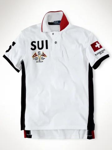 

Free shipping discounted Solid Short Sleeve Summer Men's Polo shirt national flag size M-XXL,Drop shipping