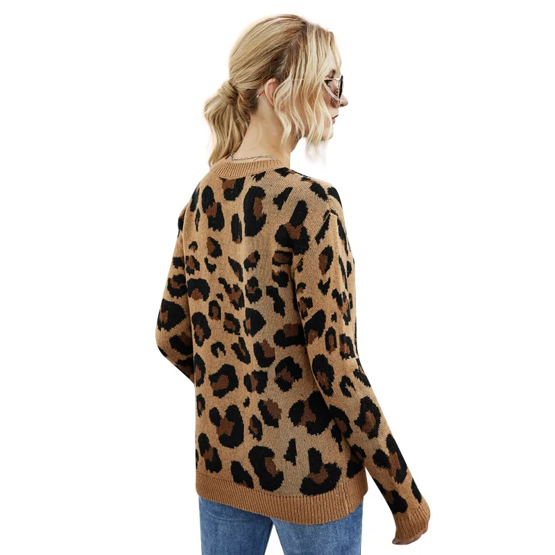

2021 Spring Autumn Casual Knitted O Neck 2 Patchwork Sweater Sweater Slim Basic Pullover