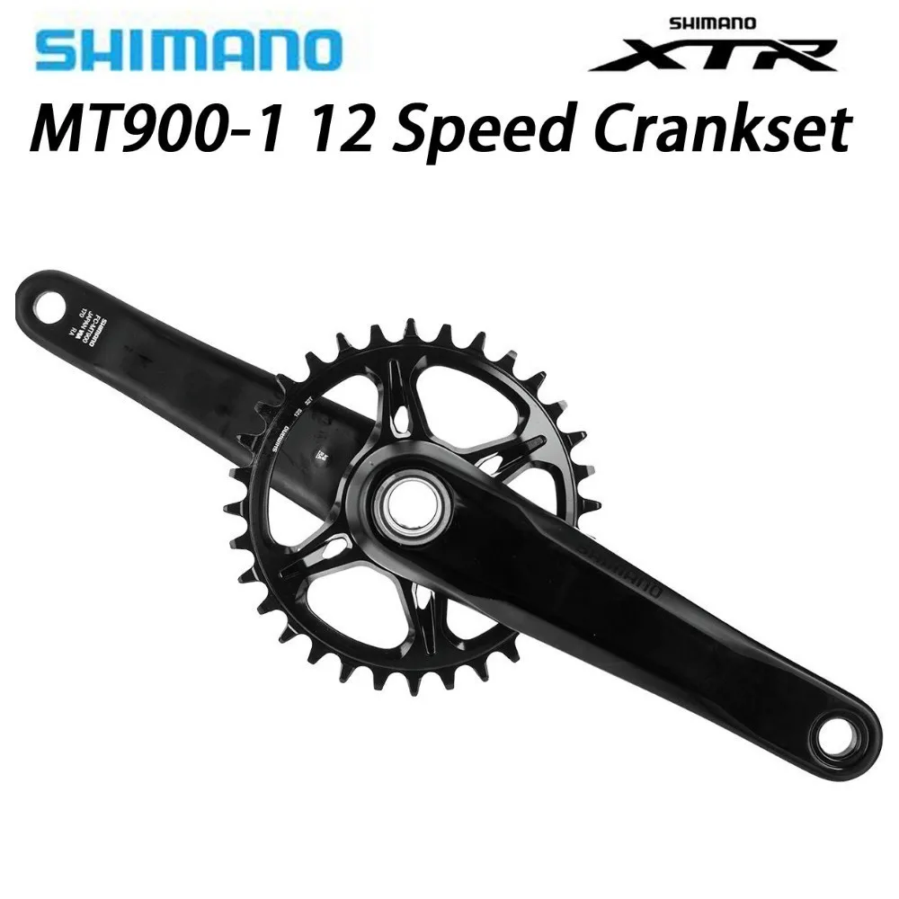 Xtr Pedaleira Deore Fc Mt900 Mt900-1 Hollowtech II Совместимость 1x 12-ступенчатая Mt900 32 T 34 T 170 мм 175 мм Fc M9100