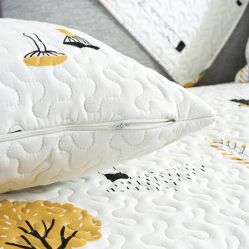 Покрывало для дивана в гостиную нескользящее покрывало с принтом | Дом и сад