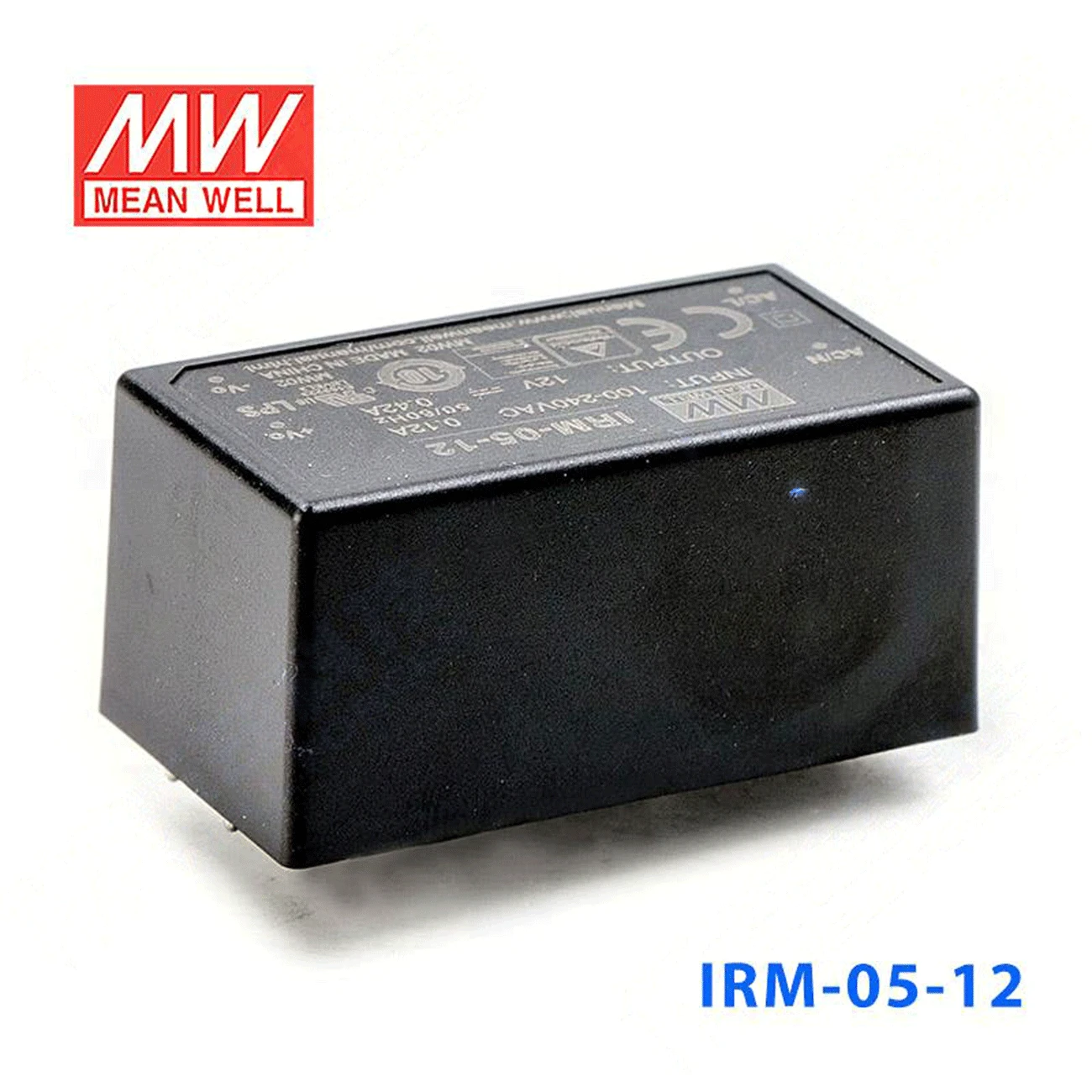 

kindly MEAN WELL 6Pack IRM-05-12 5W meanwell 3.3V1.25A 5V1A 12V0.42A 15V0.33A 24V0.23A PCB mounting style