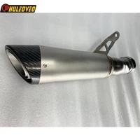 titanium alloy for bmw s1000rr 2019 2021 slip on motorcycle exhaust muffler escape demper leakage link pipe for s1000rr motos
