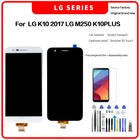 ЖК-дисплей для LG K10 2017, LG M250, K10PLUS, высокое качество, HD, новый экран в сборе с инструментами для разборки