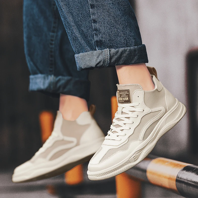 

Minimalist Casual Shoes Mens Fashion Casual Shoes Mesh Sneakers Men White Shoe Sneaker Lightweight Smart Man Slip On Male